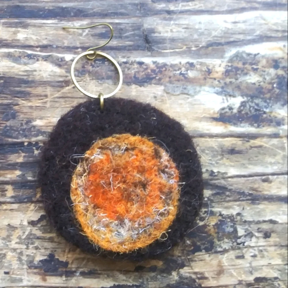 'Got Soul' Statement Earrings XXL - Picture 2 of 4